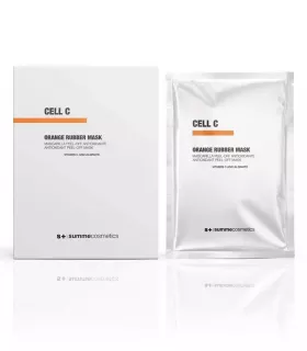 CELL C Orange Rubber Mask – Antioxidative Peel-Off Maske mit Vitamin C für eine strahlende und straffere Haut. Summecosmetics