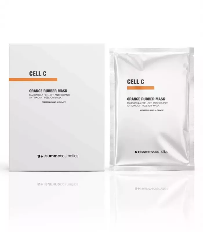 CELL C - Summecosmetics - Orange Rubber Mask – Antioxidative Peel-Off Maske mit Vitamin C