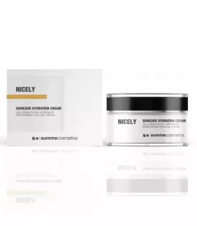 Sichtbar beruhigte, hydratisierte Haut nach Anwendung. Summecosmetics