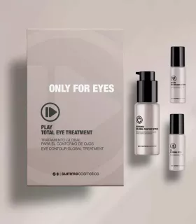 Vorbeugung der Zeichen von Alterung, Müdigkeit und Feuchtigkeitsmangel im Augenbereich