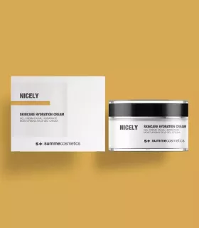 Feuchtigkeitsspendende Gesichtscreme in Gel-Textur, die die natürlichen Mechanismen und Komponenten der Hautbarriere stärkt